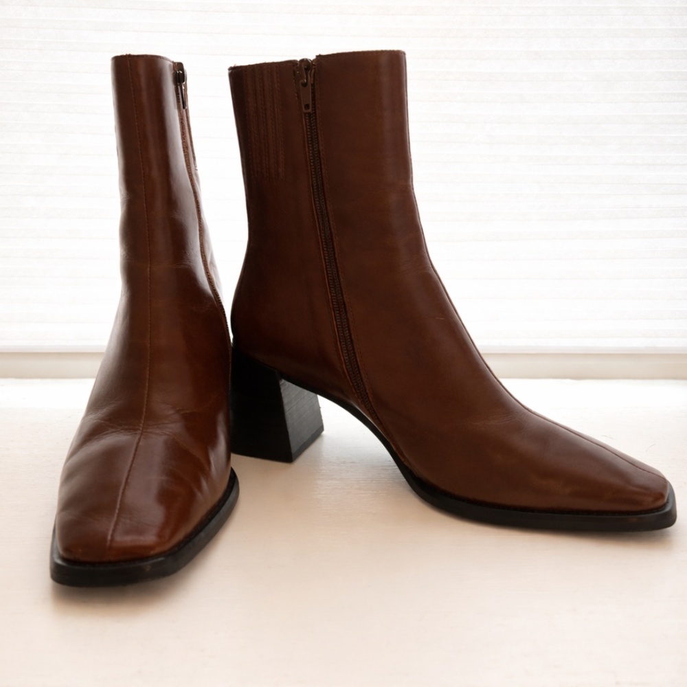 Jeffrey Campbell Square Toe Boot